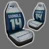 Seahawks Darnold 14 Car Seat Cover