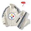 Steelers Football Unisex Style Versatile Sport Set Jacket And Pants