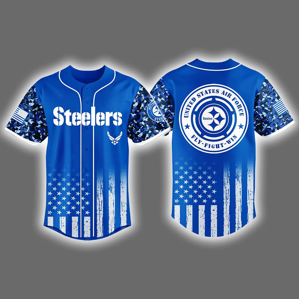 Steelers United States Air Force Military Appreciation Night Jersey 2025 Steelers United States Air Force Military Appreciation Night Jersey 2025