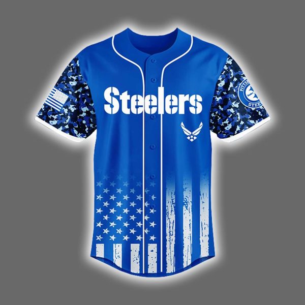 Steelers United States Air Force Military Appreciation Night Jersey 2025 2