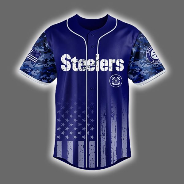 Steelers United States Coast Guard Military Appreciation Night Jersey 2025 2