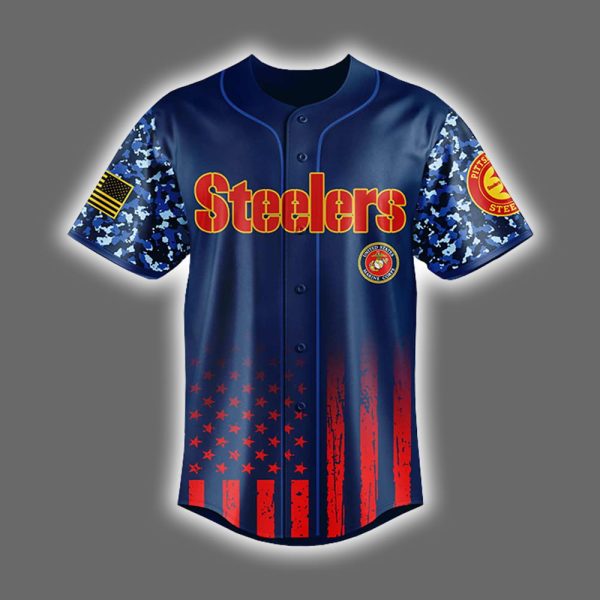 Steelers United States Marine Corps Military Appreciation Night Jersey 2025 2