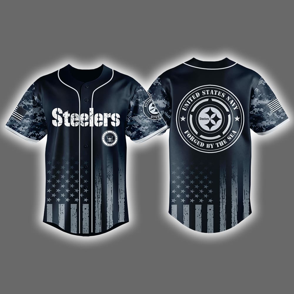 Steelers United States Navy Military Appreciation Night Jersey 2025 Steelers United States Navy Military Appreciation Night Jersey 2025