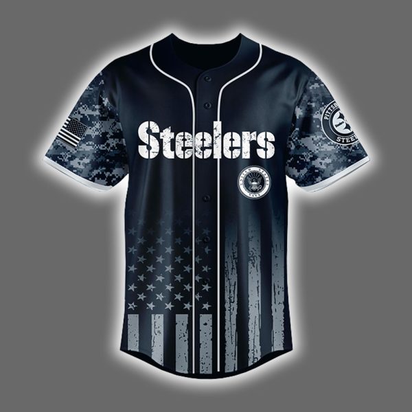 Steelers United States Navy Military Appreciation Night Jersey 2025 2