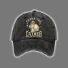 Thank You Father For Everything Pope Francis Print Baseball Cap