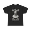 Thank You Pope Francis 1936 2025 Thank You For The Memories Shirt