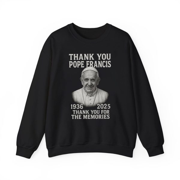 Thank You Pope Francis 1936 2025 Thank You For The Memories Shirt 3