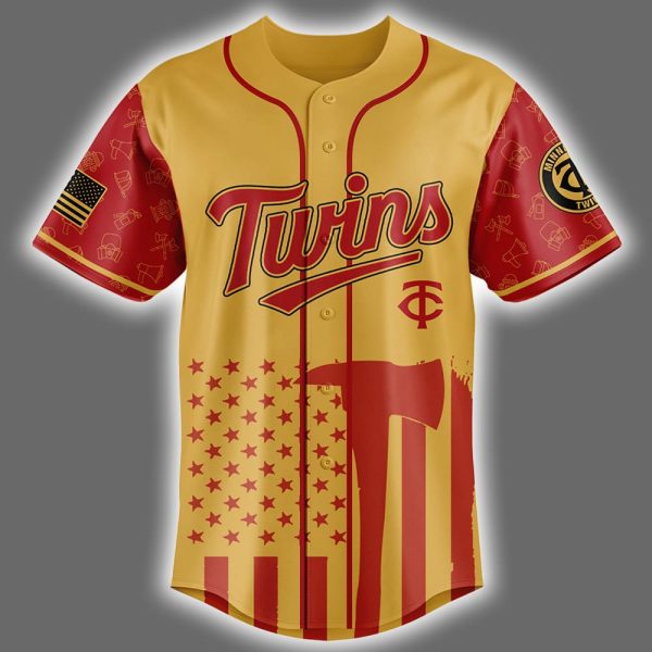 Twins Firefighter Appreciation Night Jersey 2025 2