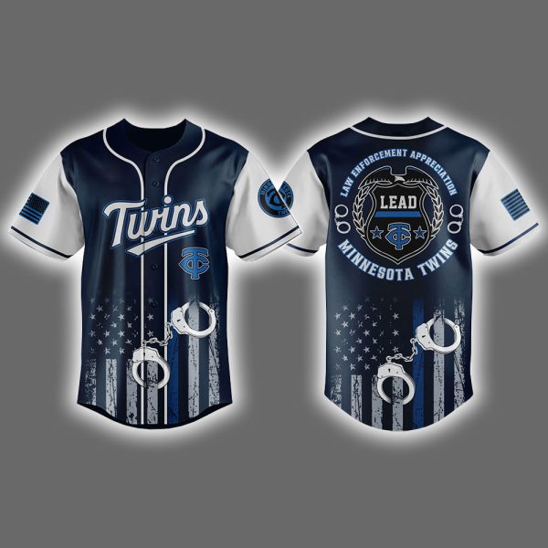 Twins Law Enforcement Appreciation Day Jersey 2025