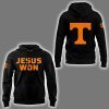 Volunteers Jesus Won Hoodie Joggers Cap