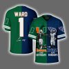 Ward Hurricanes On Saturdays Titans On Sundays Jersey