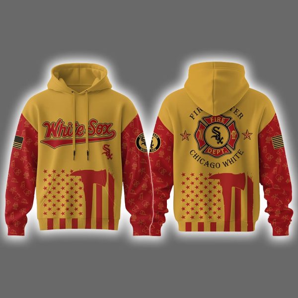 White Sox Firefighter Appreciation Night Hoodie 2025