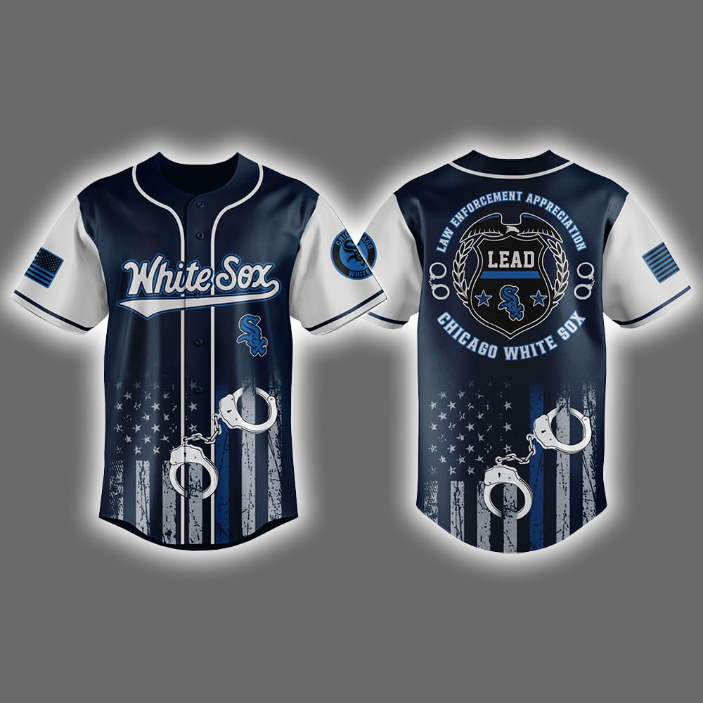 White Sox Law Enforcement Appreciation Day Jersey 2025 White Sox Law Enforcement Appreciation Day Jersey 2025