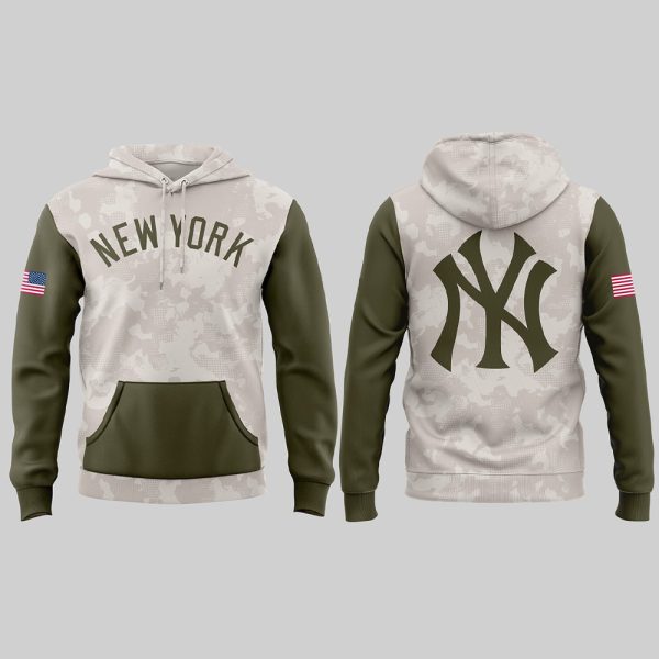 Yankees 2025 Armed Forces Day Hoodie