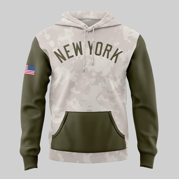 Yankees 2025 Armed Forces Day Hoodie 2