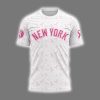 Yankees Breast Cancer Awareness Night 2025 Shirt 2