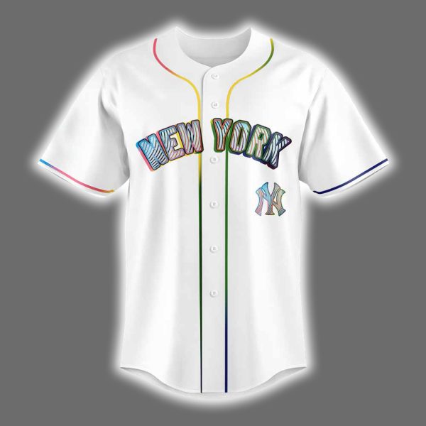 Yankees LGBTQ Pride Night 2025 Jersey 2