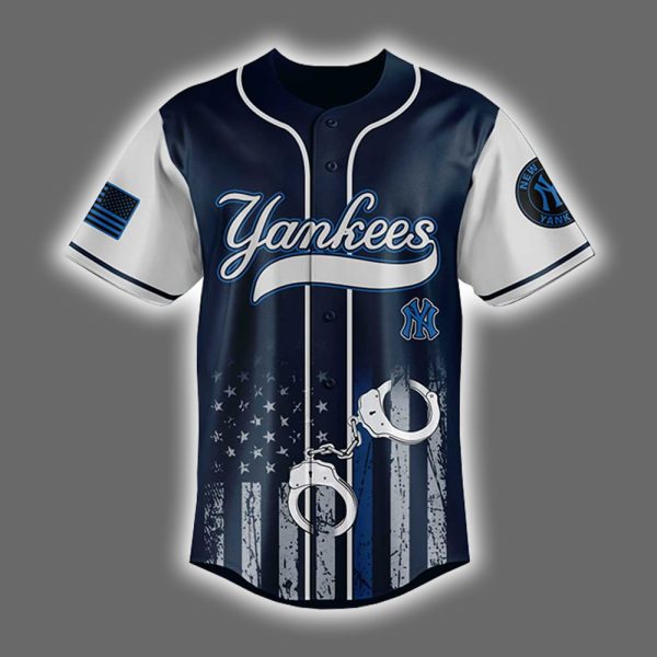 Yankees Law Enforcement Appreciation Day Jersey 2025 2