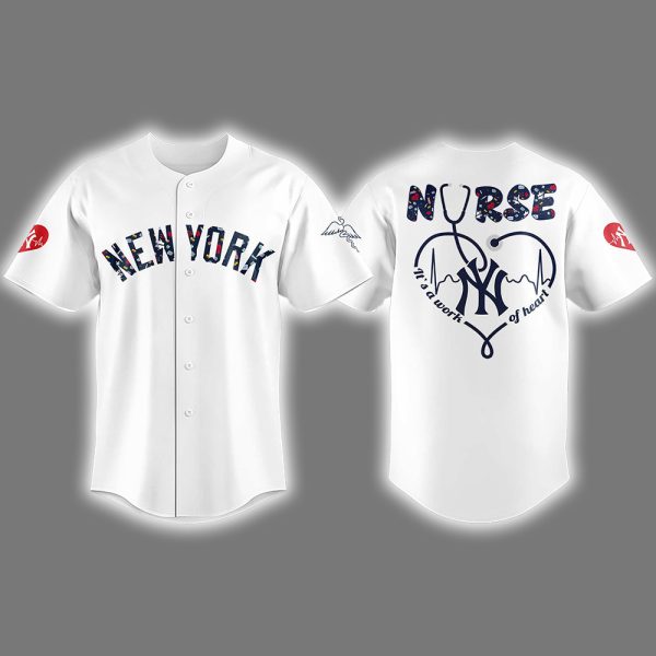 Yankees Nurses Night 2025 Jersey 2