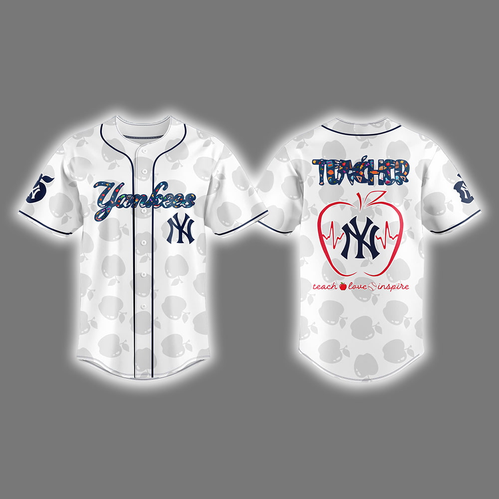 Yankees Teacher Appreciation Night 2025 Jersey Yankees Teacher Appreciation Night 2025 Jersey