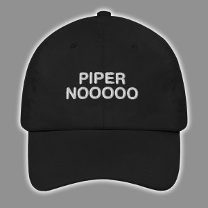 Piper Nooo Embroidered Hat