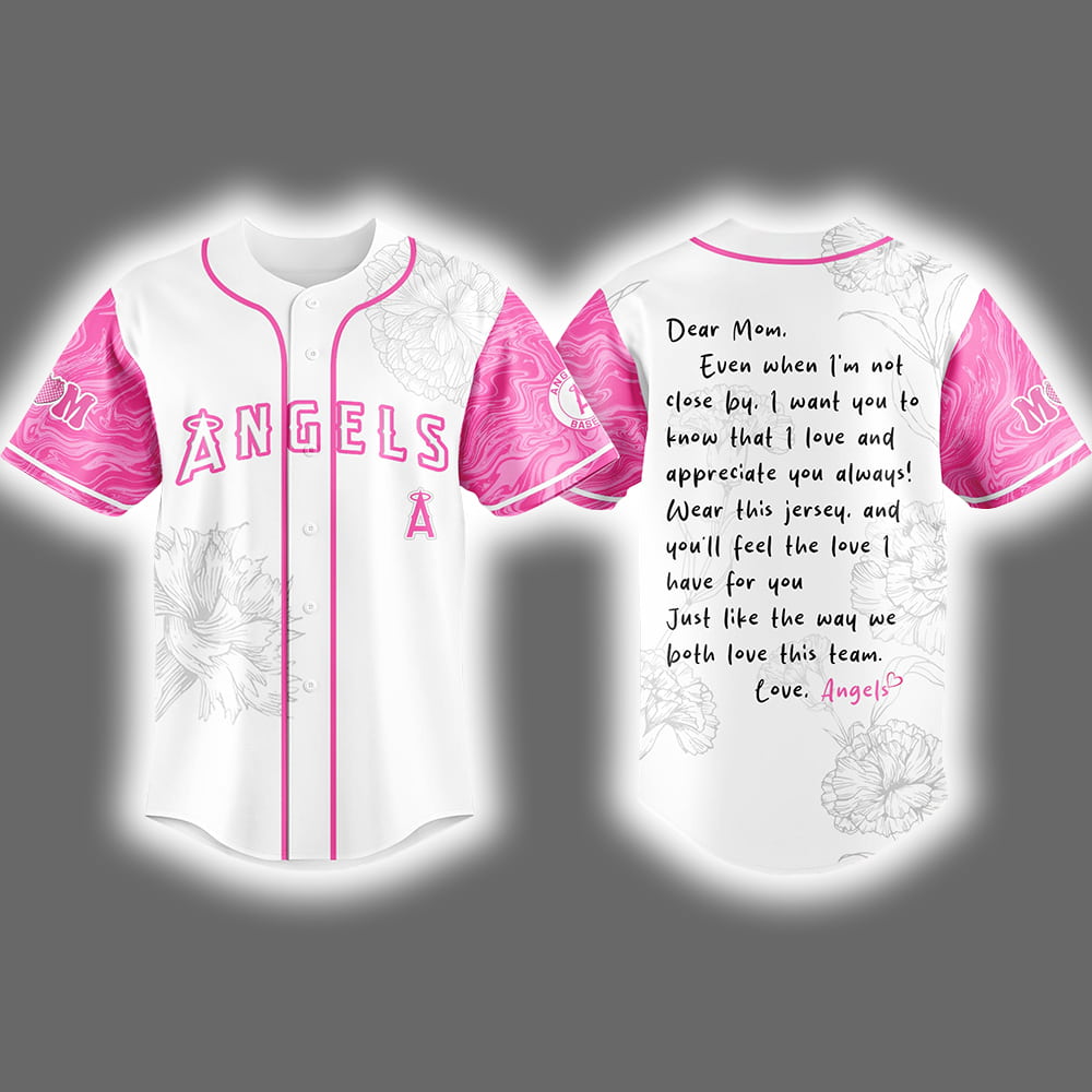 2025 Angels Celebrating Mother's Day Jersey 2025 Angels Celebrating Mother's Day Jersey