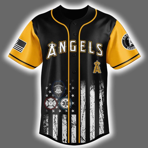 2025 Angels First Responders Night Jersey 2