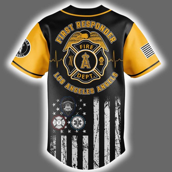 2025 Angels First Responders Night Jersey 3