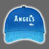 2025 Angels Happy Fathers Day Hoodie Joggers Cap 2