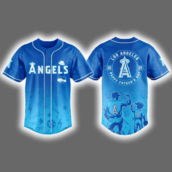 2025 Angels Happy Father's Day Jersey
