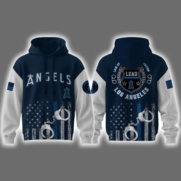2025 Angels Law Enforcement Appreciation Day Hoodie Set