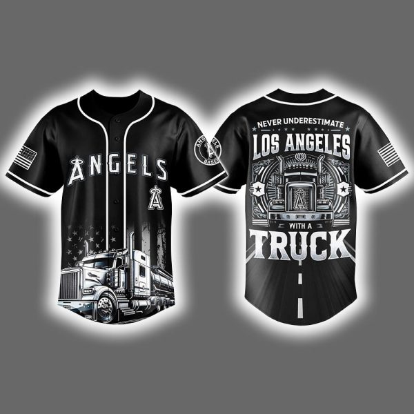 2025 Angels National Truck Driver Appreciation Week Jersey