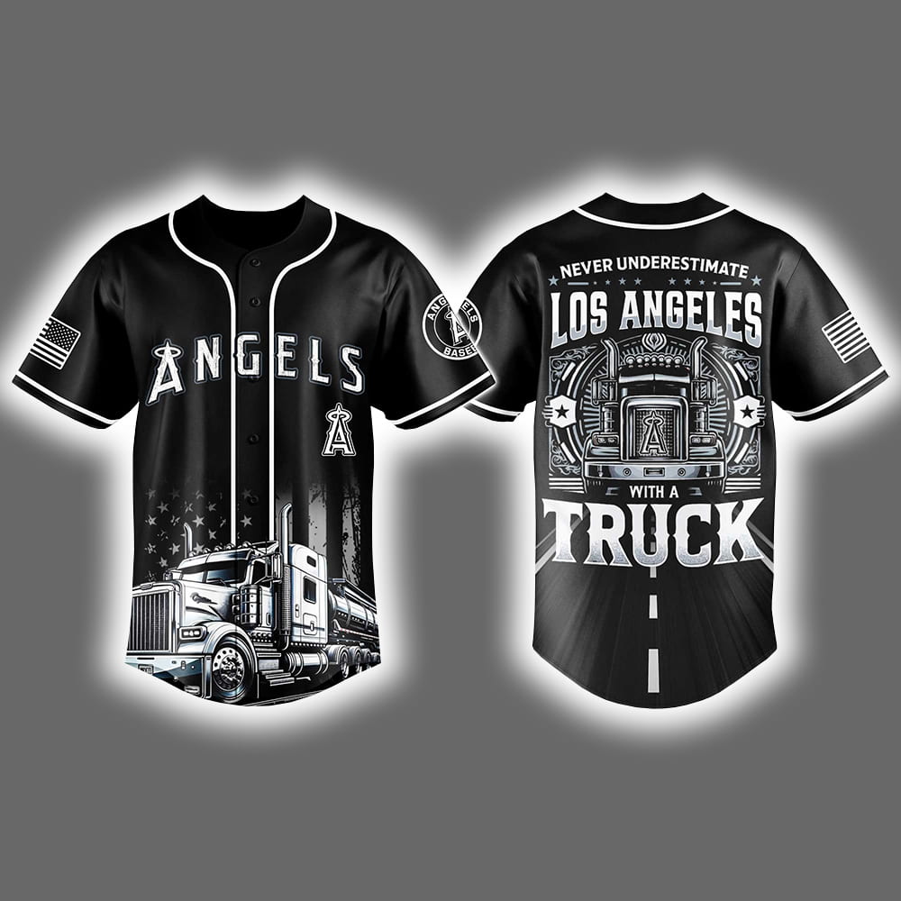 2025 Angels National Truck Driver Appreciation Week Jersey 2025 Angels National Truck Driver Appreciation Week Jersey