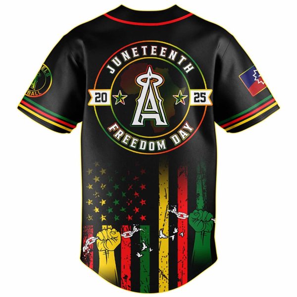2025 Angels x Juneteenth Day Baseball Jersey 3