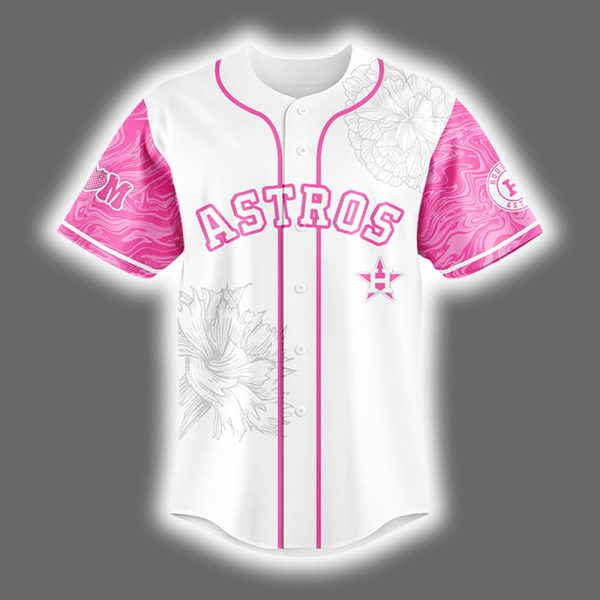 2025 Astros Celebrating Mothers Day Jersey 2