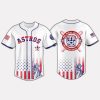 2025 Astros Celebration Independence Day Jersey