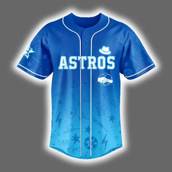 2025 Astros Happy Fathers Day Jersey 2