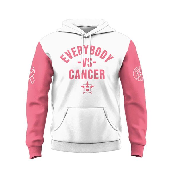 2025 Astros Strike Out Cancer Awareness Hoodie 2
