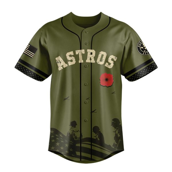 2025 Astros USA Memorial Day Remember And Honor Jersey 2