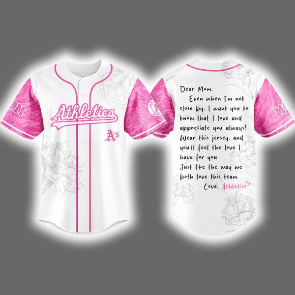 2025 Athletics Celebrating Mother's Day Jersey
