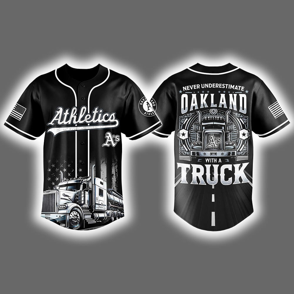 2025 Athletics National Truck Driver Appreciation Week Jersey 2025 Athletics National Truck Driver Appreciation Week Jersey