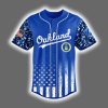 2025 Athletics x US Air Force Appreciation Night Baseball Jersey 2