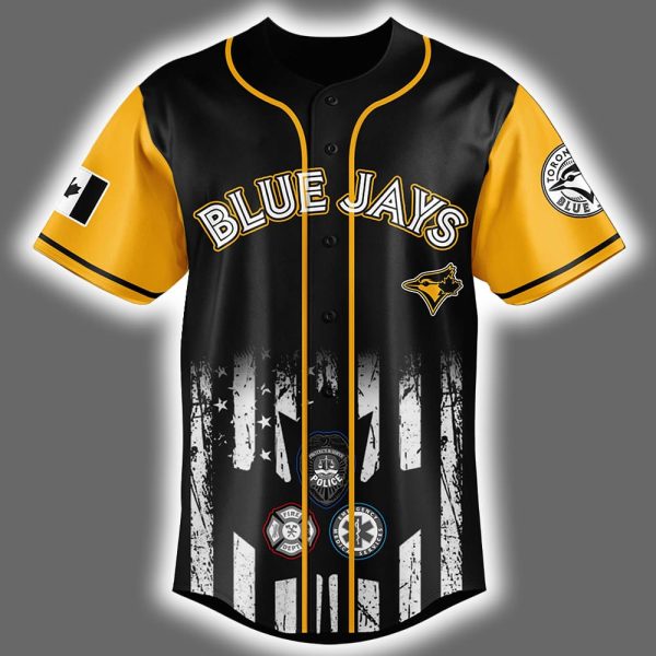 2025 Blue Jays First Responders Night Jersey 2