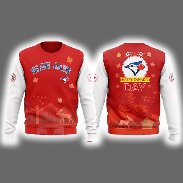 2025 Blue Jays Happy Canada Day Shirt 2
