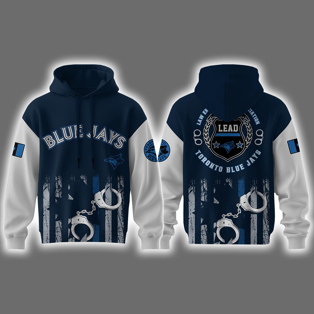2025 Blue Jays Law Enforcement Appreciation Day Hoodie Set 2025 Blue Jays Law Enforcement Appreciation Day Hoodie Set