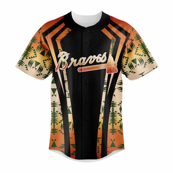 2025 Braves Appreciation Native American Heritage Night Jersey 2