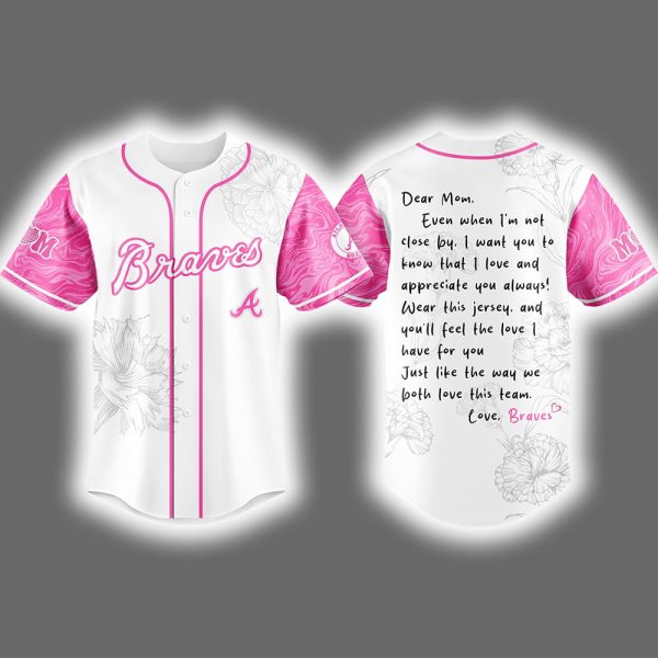 2025 Braves Celebrating Mother's Day Jersey