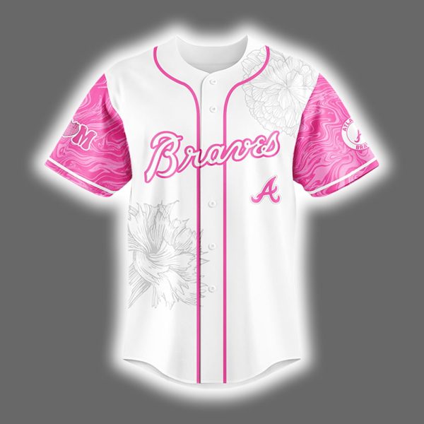 2025 Braves Celebrating Mothers Day Jersey 2