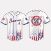 2025 Braves Celebration Independence Day Jersey