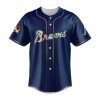 2025 Braves LGBTQ Pride Night Blue Jersey 2